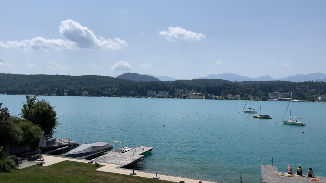Ferienwohnung Velden Am See - 24 Holiday Mit Seezugang Velden am Wörthersee Kültér fotó